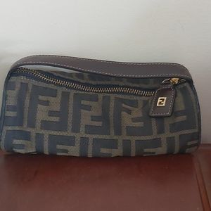 SALE Authentic vintage Fendi Zucca pochette